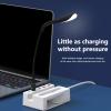 5 Port USB Charging Hubs with Phone Holder and Amplifiers for Home School and Travel Convenience view 2