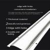 Extra Thick Aluminum Outdoor Cable Duct, Stainless Steel Cable Cover for Cable Management, Decorative Cable HiderLength 100cmThickness:1.2mm(Width 80mm) view 3