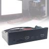 5.25Inch USB3.2 Gen1 Front Panel Featuring 5Gbps Fast Speed Data Transfer 19pin to 2xUSB3.0 2xType C and Auditory view 2