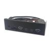 5.25Inch USB3.2 Gen1 Front Panel Featuring 5Gbps Fast Speed Data Transfer 19pin to 2xUSB3.0 2xType C and Auditory view 4