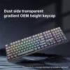 Durability Gradients Keycaps Compatible for Most Mechanical Keyboards OEM Keycap Featuring OEM Height view 2