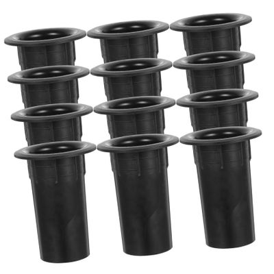 DOITOOL 12pcs Bass Reflex Tube for Audio Punching Bag Easy Install Speaker Port Tube Plastic Accessories