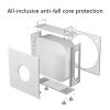 Aluminum Chassis Stand Case for Small Computer Host Optimized Heat Dissipation and High Strength Protections Shell view 2