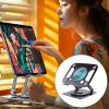 360 Degree Swivels Laptop Stand with Builts in Cooling Fan and Blue Light for Devices Up to 15.9 Inches view 4