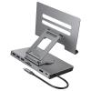 8/9 in 1 USB C Docking Station for Tablets USB C Hubs Type C to 4K 60Hz 5Gbps USB3.0 1000Mbps Adapter for PC Laptop view 1