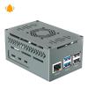 Aluminum Protective Case with Integrated Fan and Heatsinks Enclosure for Computer Protector Radiator view 4
