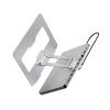10 Port Laptop Docking Station and Folding Rising Base Holder and Comprehensive Device Protections Aluminum Stand view 1