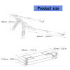 Adjustable Laptop Stand Portable Folding Notebook Risers with Enhances Heat Dissipation Multiple Angled Thicked view 4