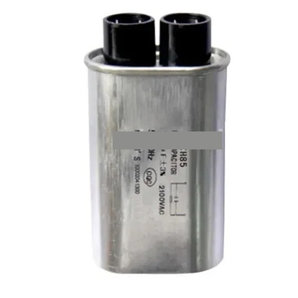 1 Pcs High Voltage HV Capacitor 2100VAC Microwave Oven Replacement 1.00uF 2100V Parts