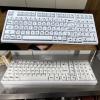 125PCS Black and White Keycaps Heat Sublimated for Mechanical Keyboards Multiple Keyboard Models Easy Installation view 2