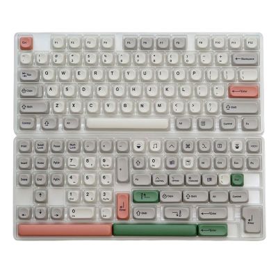 139 Key Keycaps English/Korean for Mechanical Keyboards with Retro 9009 Designing Enhances Backlight Visibilities