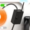 Automatic Temperature Sensing USB Cooling Fan 8cm 3 Speed Adjustable Thermostat for Router Game Console Heat Reduction view 4