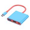 3 Port Type C Docking Station with 4K60hz Video Output USB3.0 5Gbps and PD100W USB C Adapter view 1