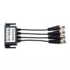 Easy Installation Twisted Transmitter 4Port BNC Signals Boosters for Enhances CCTV Coverage CVBS view 1