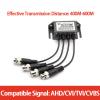 Easy Installation Twisted Transmitter 4Port BNC Signals Boosters for Enhances CCTV Coverage CVBS view 2