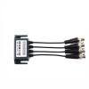 Easy Installation Twisted Transmitter 4Port BNC Signals Boosters for Enhances CCTV Coverage CVBS view 4