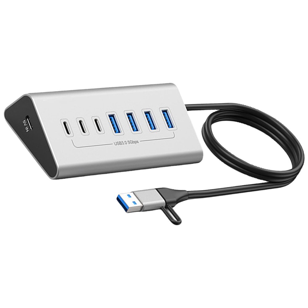 Type C Hubs USB Hubs 7/10 Port USB3.0 Splitter USB Hubs Adapter Expansion Docking Station Adapter for PC/Phone/Laptop