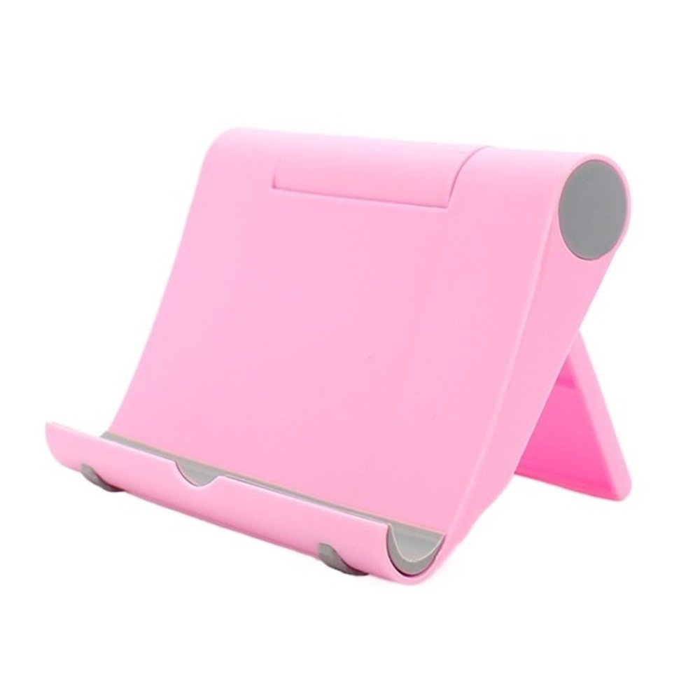 BCJDIEIV Universal Foldable Desk Holder Mount Stand Mobile Tablet Desktop Holder(Pink 2pcs)