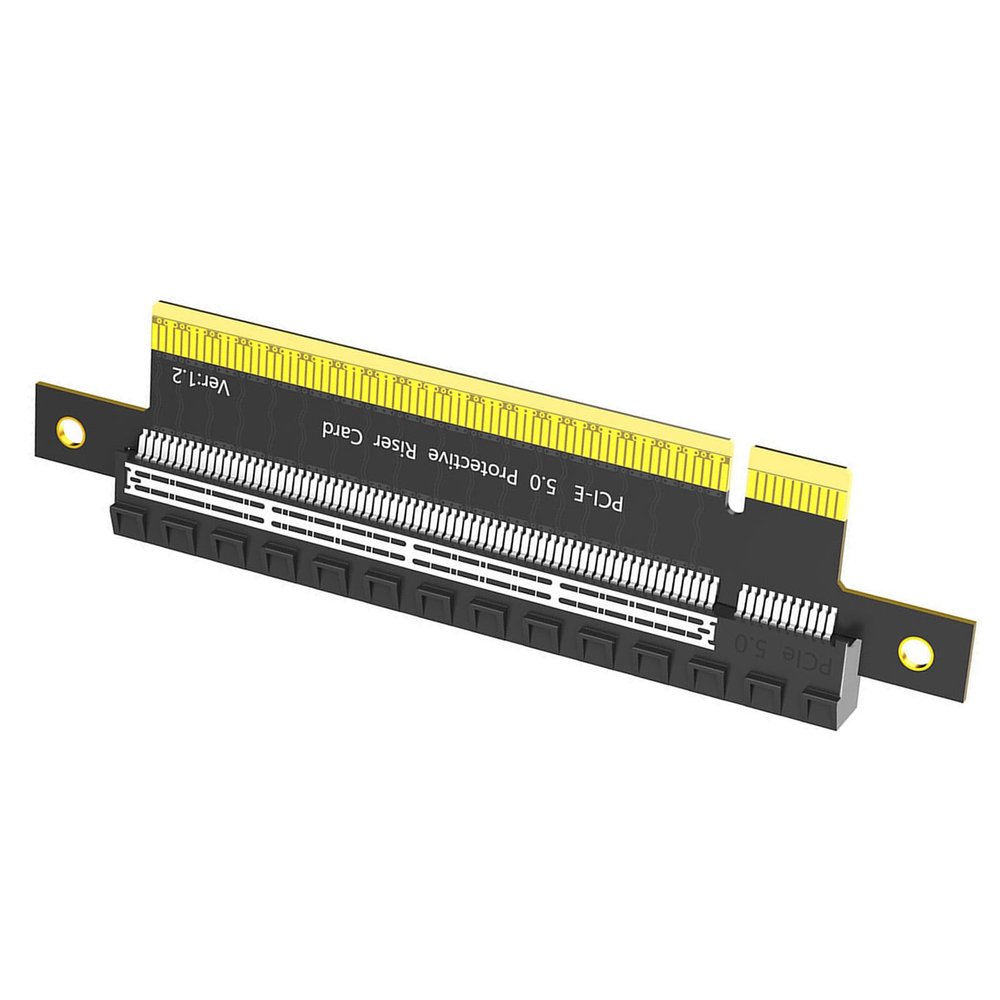 Efficient PCIE 5.0 X16 Rising Card PCIExpress X16 Graphics Card Extension for Computer and Enhances Cooling