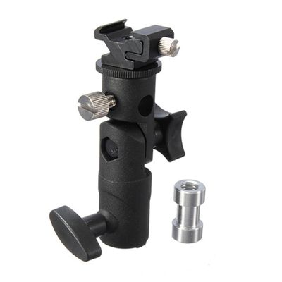 DIYEAH Practical Metal Flash Holder for DSLR Bracket Stand Umbrella Mount Light Stand Adapter