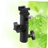 DIYEAH Practical Metal Flash Holder for DSLR Bracket Stand Umbrella Mount Light Stand Adapter view 2