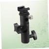 DIYEAH Practical Metal Flash Holder for DSLR Bracket Stand Umbrella Mount Light Stand Adapter view 3