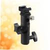 DIYEAH Practical Metal Flash Holder for DSLR Bracket Stand Umbrella Mount Light Stand Adapter view 4