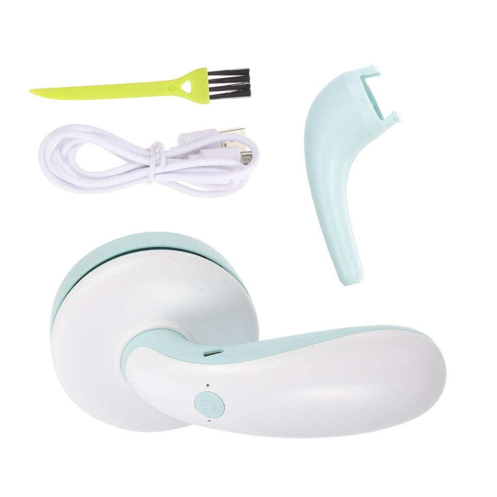 Alipis Portable Handheld Vacuum Cleaner Mini USB Rechargeable Cordless Tabletop Dust Collector for Keyboard Desk Cleaning Blue