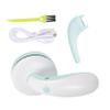 Alipis Portable Handheld Vacuum Cleaner Mini USB Rechargeable Cordless Tabletop Dust Collector for Keyboard Desk Cleaning Blue view 1