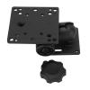 Gavigain 1.5 Inch Double Ball Mount with Two AMPS Plates Double Socket Arm for Fish Finder Tablet Mounting view 2