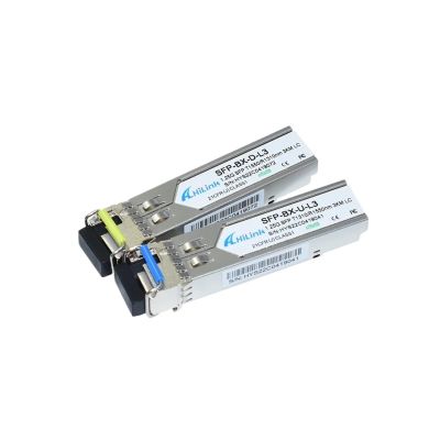 1000BASE WDM 1310/1550nm 3KM LC/SC SFP Transceiver DOM(2 pairs LC)