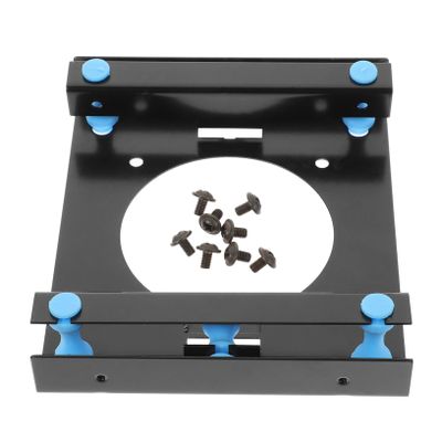 DIYEAH Mechanical Hard Disk Holder Mounting Bracket with Active Shock Absorption for Internal Drive Bay Installation and Heat Dissipation