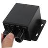 OUNONA Universal Bass Control Knob for Car Audio Amplifiers Adjustable RCA Volume Level Controller Compatible Motorcycle and Home Theater Systems view 3