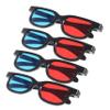 KALLORY 4pcs Glasses for Movies Projectors Tv Plastic Eyewear for Enhanced Viewing for Home Theater and Parties view 1