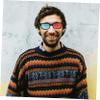KALLORY 4pcs Glasses for Movies Projectors Tv Plastic Eyewear for Enhanced Viewing for Home Theater and Parties view 2