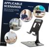 balacoo Mobile Phone Tablet Stand Multi Angle Holder Portable Foldable Design Skid Base for Desk Office Home and Travel Sleek Finish view 3