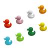 NUOBESTY 8pcs Cute Cartoon Duck Cable Organizers Self-Adhesive Cord Management Holders for Desk Easy Use Silicone Cable Wrappers for Charging Cords and Earphones Multi view 1
