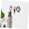 NUOBESTY 8pcs Cute Cartoon Duck Cable Organizers Self-Adhesive Cord Management Holders for Desk Easy Use Silicone Cable Wrappers for Charging Cords and Earphones Multi view 4