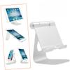 Angoily Adjustable Aluminum Tablet Stand Holder Dock for Tablets Multi Angle Viewing Slip Pad Phone Charging Holder Superior Stability for Home Office Use view 2