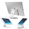 Angoily Adjustable Aluminum Tablet Stand Holder Dock for Tablets Multi Angle Viewing Slip Pad Phone Charging Holder Superior Stability for Home Office Use view 4
