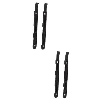 NUOBESTY 1 Pair Hard Drive Rail Bracket for Durable Plastic Mounting Rail for Computer to Install with Reliable Stabilization Features for Chassis Upgrade