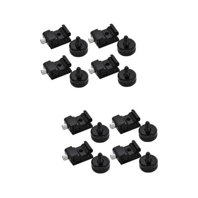 NUOBESTY 16pcs Tripod Screw Adapter Flash Stand Adapter for Camera Rig Cold Shoe Mount Compatible Screws for Tripods Accessories