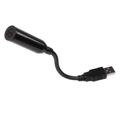 STOBOK Portable Mini USB Microphone for PC and Laptop Omnidirectional Recording Mic Mute Button for Streaming and Video Recording