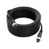 QMQJIA Camera Cable 4Pin Flexible Lengths Aviation Video Extension CableFor Commercial Trucks and Buses Vehicle Backup Cord view 1