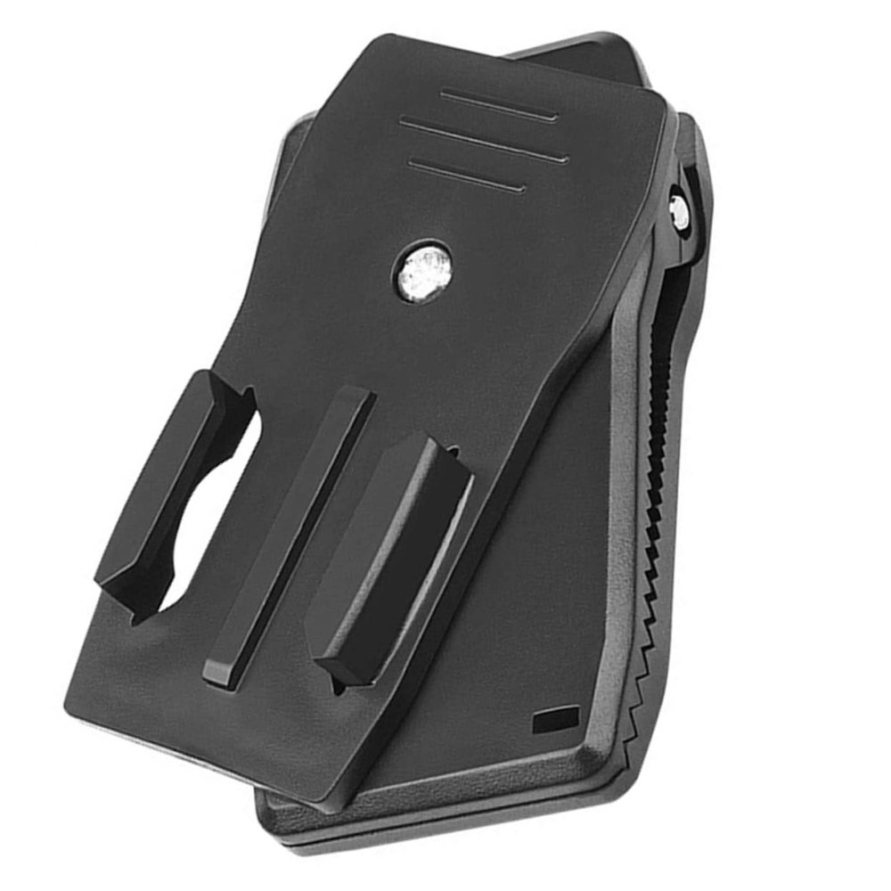 NUOBESTY Backpack Camera Clip Mount Durable Rotating Alligator Clip for Hiking Cycling and Outdoor Activities Sturdy Design with Slip Grip for Secure Attachment