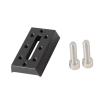 FVDPWYE Photography Ring Horizontal Pad Aluminum Alloy Replaces Spacer Plate for Photography Ring, Black view 1