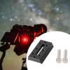 FVDPWYE Photography Ring Horizontal Pad Aluminum Alloy Replaces Spacer Plate for Photography Ring, Black view 4