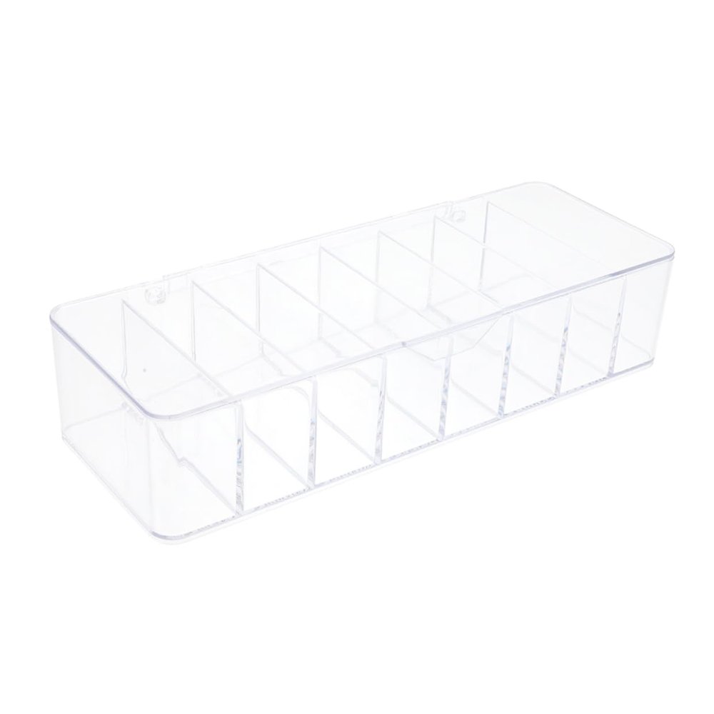 COHEALI Cord Organizer Box with Lid Plastic Cable Management Compartment for Desk Cable Storage Box Suitable for Home Office and Travel Compact Design