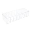 COHEALI Cord Organizer Box with Lid Plastic Cable Management Compartment for Desk Cable Storage Box Suitable for Home Office and Travel Compact Design view 1