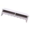 Alipis Office Monitor Stand Riser with Storage Compact Dual-Layer Desk Organizer for Laptop and Computer White Lace Design Ergonomic Display Rack for Home and Office Use view 1